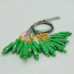 China 1x16 Mini Type SCAPC Fiber PLC Splitter / Fiber Optic Splitter / Mini Module / Low Loss on sale
