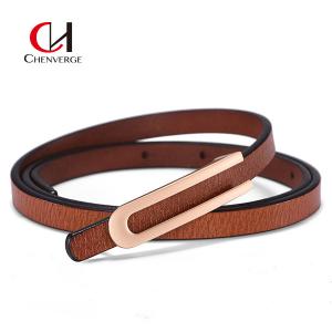 China Fashion Genuine Leather Belt Casual Small Women With Skirt Customization factory