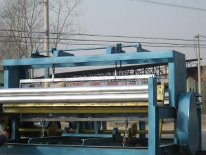 China Semi-automatic Crimped wire mesh weaving machine factory
