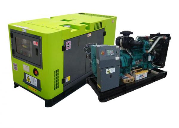 China Rated 40kw 50kva low fuel consumption power genset , rental industrial generator factory