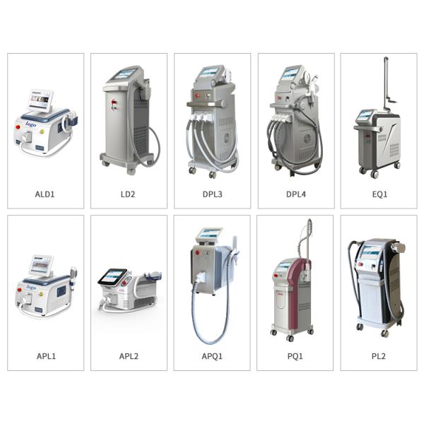 Clinic Multi Function Laser 3 Handpiece Nd Yag Laser Rf Skin Tightening Machine