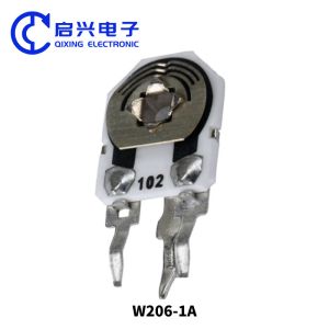 W206 0.25W Single Coil Potentiometer with Easy Adjustment and Long-Term