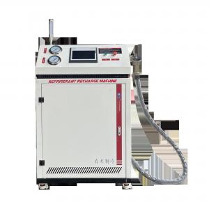 China R134A Refrigerant charging machine auto refrigerant vacuum recovery filling station for ac chiller ice machine factory