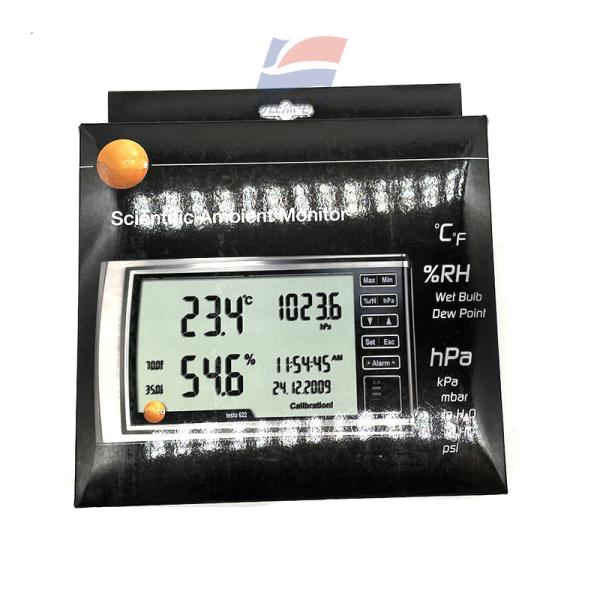 Testo 622 Digital Temperature And Humidity Barometric Pressure Gauge for environmental