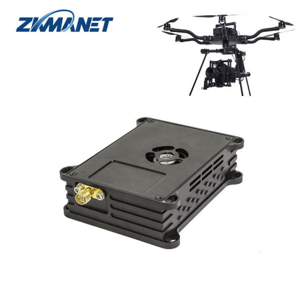 China 1W 15km Drone UAV HDMI/CVBS Video Data Link Radio COFDM Transmitter with AES Encryption and H.264 Encoding factory
