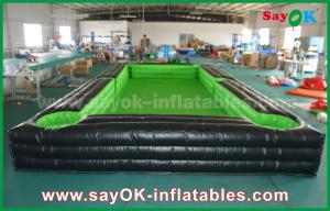 China Inflatable Backyard Games Portable Giant Outside PVC Tarpaulin Inflatable Soccer / Table Tennis Court With CE Blower factory