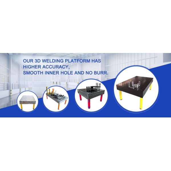 High quality and long lasting standard D16 3D welding table