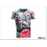 Buy cheap Super Star Marilyn Monroe 3D Printing Shirt Colorful Pattern Tightly Fit Spandex from wholesalers