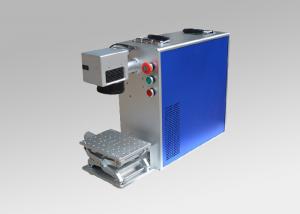 China Adjustable Table Fiber Laser Marking Machine Air Cooling for Auto Parts factory