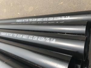 China Carbon Steel ASTM 53 ASTM A500 High Frequency Welded Pipe factory