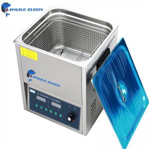 China 14.5L Blue Whale Digital Ultrasonic Cleaner 20-80C Adjustable Concave Surface factory