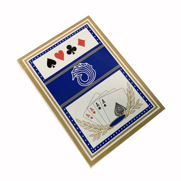 Full Color Printing Glossy Lamination 300gsm Playing Cards Poker