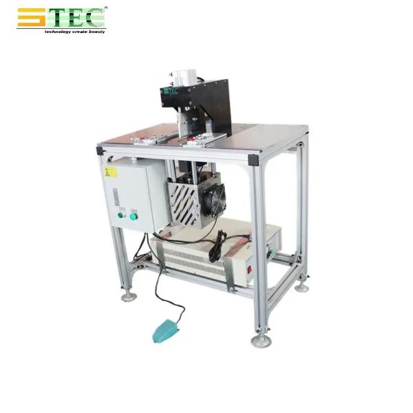Ultrasonic Vertical Blind Machine 0.1mm Precision Fabric Fusion System For Fabric Bonding