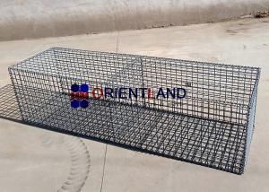 China Commercial Pvc Coated Welded Wire Mesh Gabion Artistic Decorations 2m*0.5m*0.5m factory