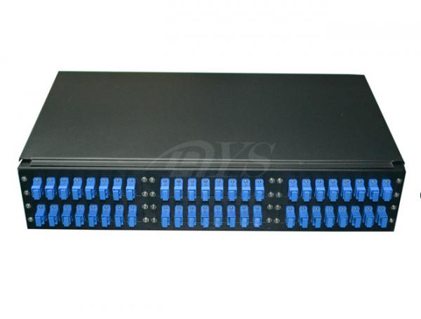 China 19'' or 23'' rack mount 2U 48 Core ODF fiber optic patch panel factory