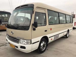 China KINGLONG 22 Seats Used Passenger Bus With YC Diesel Engine 2014 Year Made factory