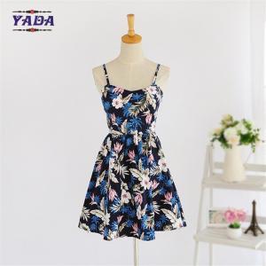 China Summer new lady backless beach patterns casual loose t-shirt prom dress ladies fashion clothing for sale on sale