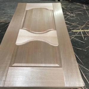 China 2.5mm High Density Wood Veneer Door Skins Modern Style 840KG / M3 Density on sale
