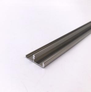 China 18.6mm T Shape extruded Aluminum Trim Decorative Edging Profiles factory
