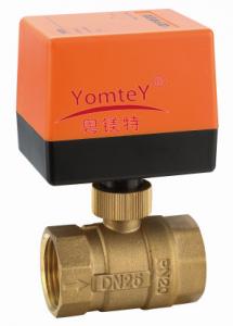 China YomteY Electric Two-way Ball Valve factory