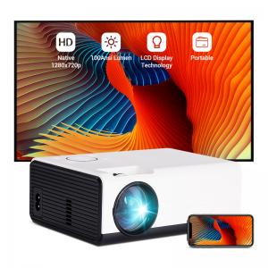 China Portable Mini LED Video Home Theater Projectors Full HD 1080P Smart Movie Cinema Lcd Outdoor Projector 4k factory