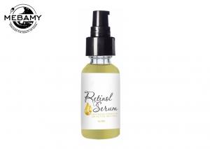 China Retinol Organic Face Serum Removing Fine Lines / Wrinkles Dropper Bottle factory