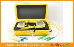 China 2KM MM 62.5 / 125 ST LC Fiber Tool Kits / Fiber Optic OTDR Launch Cable Box on sale