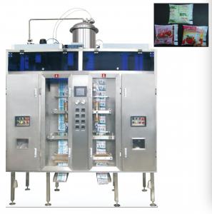 China 100～500ml 4000~7000 pph Electric Driven Automatic Aseptic Pouch Filling Machine for Milk factory