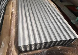 China 800mm Corrugated Aluminum Sheet Metal 3000mm Aluminium Corrugated Panel on sale