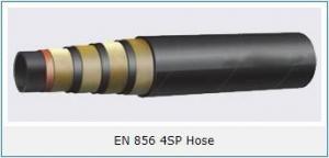 China 4SP Hydraulic hose Four spiral wire high pressure hydraulic hose-four steel wire winding medium pressure hydraulic hose factory