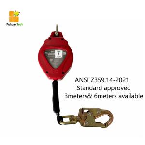 China Fall Protection Self Retracting Devices For Personal Fall Arrest Systems factory