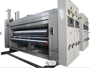 China Flexo Printer Slotter Rotary Die Cutter Carton Box Making Machine factory