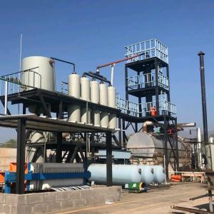 China D1600*3500mm Waste Oil Regeneration Distillation Machine for Diesel Fuel Refurbishment on sale