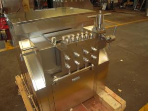 China Custom Made Food Homogenizer Machine , Liquid Juice Homogenizer factory