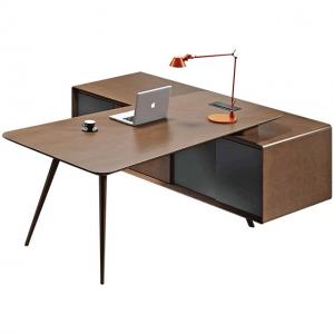 China Contemporary Design Office Furniture L-Shaped Workstation for Modern Manager on sale