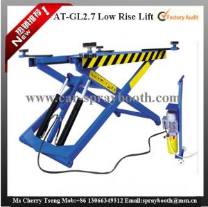 China AT-GL2.7 Thin Structure Hydraulic Car Lift , Automotive Scissor Lift For Tyre Repair factory
