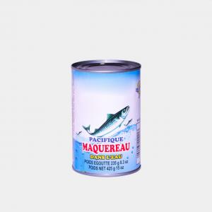 China Salty Flavor Canned Fish , Mackerel Fish Canned Food 3 - 5pcs 425g / 235g on sale