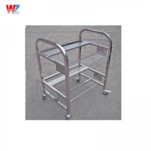 China Stainless Steel SMT Feeder Carts YAMAHA YS YV Feeder Storage Cart factory