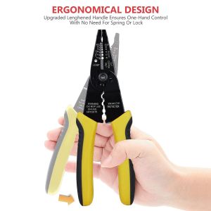 ISO Multicolor Wire Stripper Tool Cutter Multi Function Durable