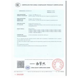 Dongguan VETO technology co. LTD Certifications