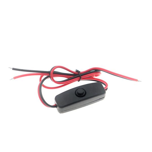 Customized In-line Switch Button on off Power Cable for Led Lamp Motor