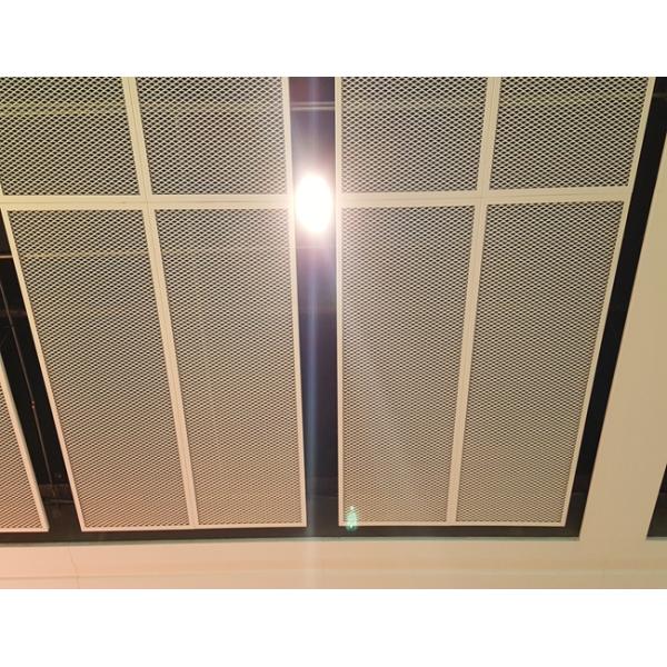 Building Facades Expanded Metal Mesh Cladding Aluminum 1060 Alloy 3003