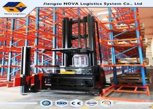 China Cold Rolled Steel Narrow Aisle Racking Systems With Powder Coating Finishing factory