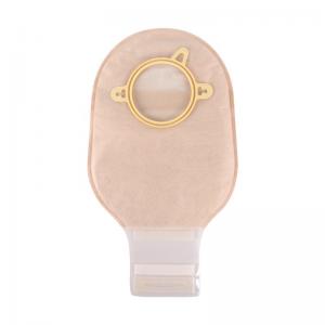 China Ileostomy Disposable Ostomy Bags Two Piece Hook Loop Closure factory