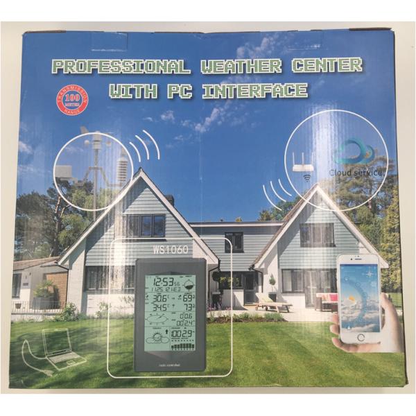 Outdoor Multi Function Weather Station With Wind Speed And Professional Temperature