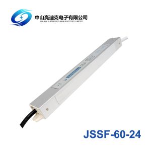 Buy cheap Slim Size Outdoor Waterproof LED Power Supply 24v 2.5A Aluminum Housing from wholesalers