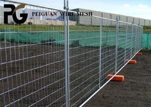China Plastic Feet Construction Site Fence Panels on sale