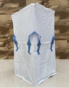 China 1 Ton PP Woven Bulk Bags 90*90*110cm FIBC Bulk Bag Custom-Made Bag For Packing Lithium Ore minerals factory