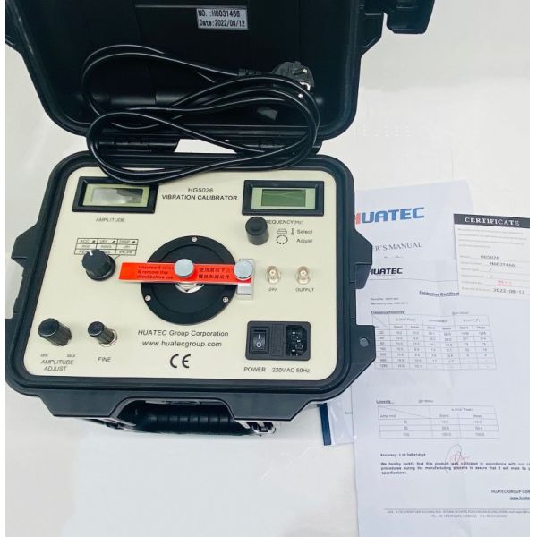 HG-5026 Portable Multi-Function Vibration Calibrator with Digital Display Laboratory & Onsite Use