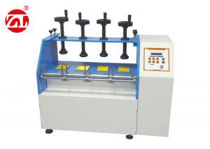 China 12 Sets Finished Sole Bending Test Machine / Cold Resistance Bending Leather Testing Machine on sale